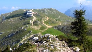 Bergstation Seilbahn Montebaldo